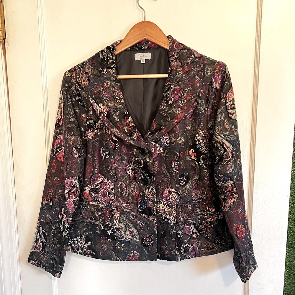 Lovely Textured Analogy Blazer Jacket 📍